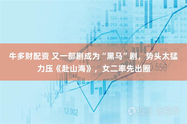 牛多财配资 又一部剧成为“黑马”剧，势头太猛力压《赴山海》，女二率先出圈